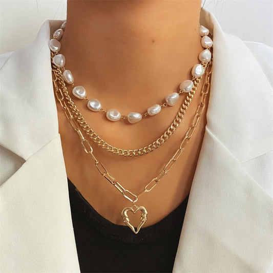 Love Alloy High-grade Clavicle Chain For Women
