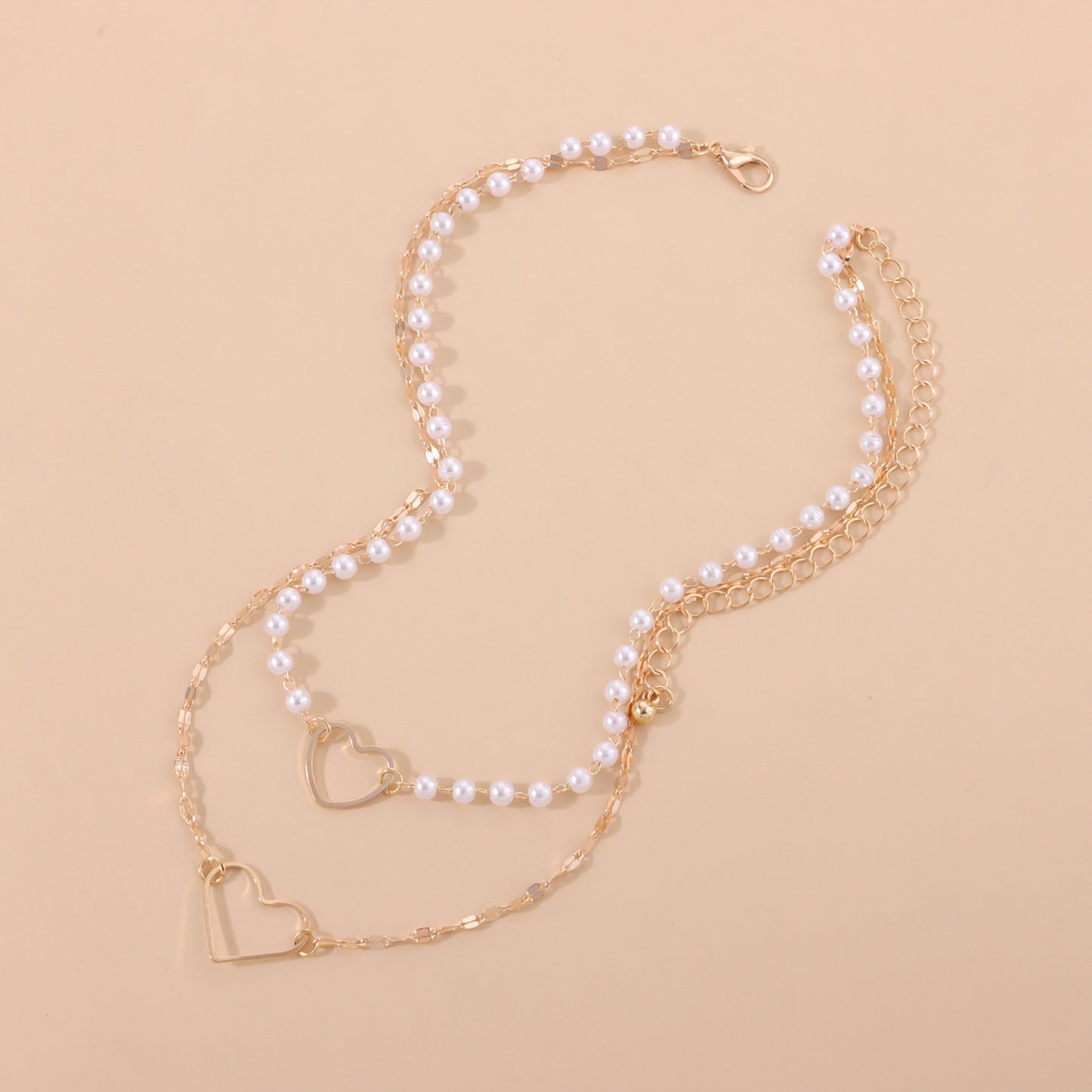 Pearl Temperament Clavicle Necklace