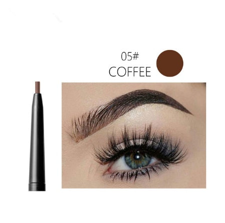 5 Colors Automatic Fine Eyebrow Pencil Brand Eye Brow Tint Cosmetics Eyebrow Tattoo Pen Waterproof Eye Brow Pencil Smudge-proof