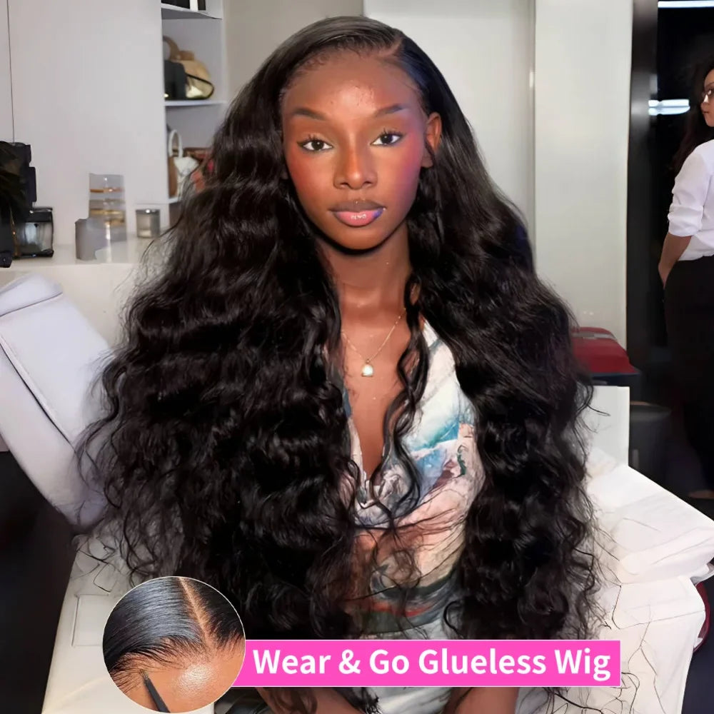 Glueless Wigs Human Hair Ready To wear Pre Cut Pre Plucked 4x4 5x5 Hd Transparent Body Wave Lace Closure Wig Brazilian Wig