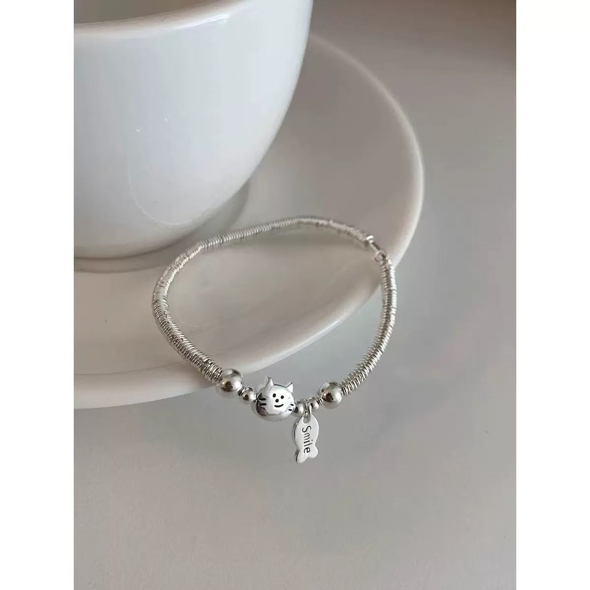 Cat Fish Bracelet Female New Chinese Style Trendy Simplicity